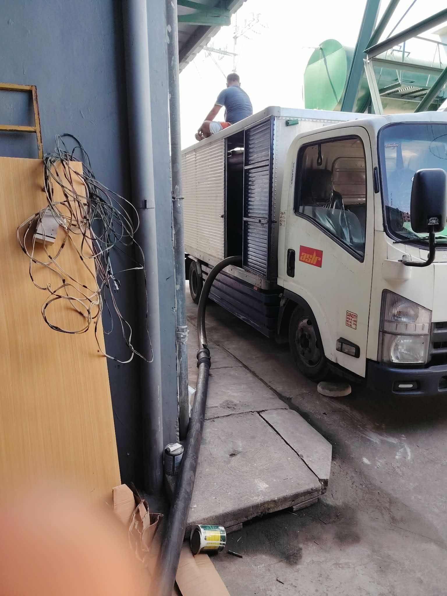 Malabanan crew working in Iloilo City